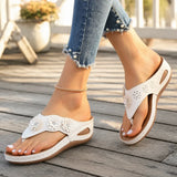 Florenza – Floral Wedge Sandals for Women, Cushioned Comfort
