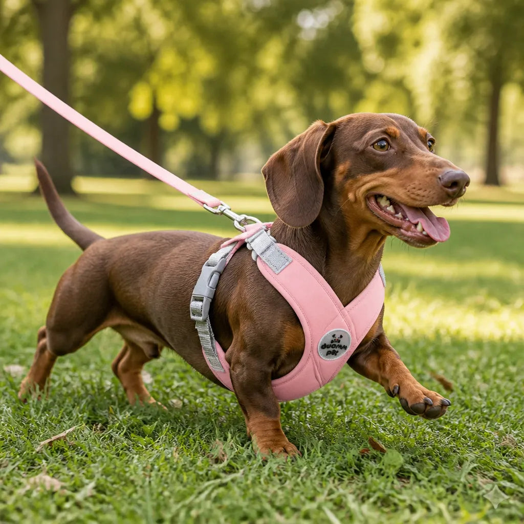 Pawlyn – X Frame No Pull Dog Harness and Leash Set for Small Breeds