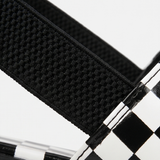 Livia – Checkered Platform Wedge Sandals