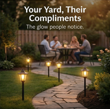 Lumivera – Vintage Hexagonal Solar Garden Light