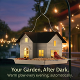 Lumora – Solar Bird House Feeder with Auto-Glow Windows