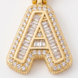 Luneria – Two-Piece Initial Pendant Necklace Set