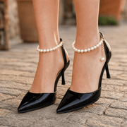 Black with pearl