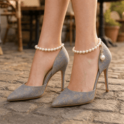 Blue with pearl