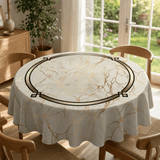 Marblara – Waterproof Gold Marble Tablecloth