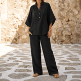 Marelle – Breezy Linen Two-Piece Set for Warm Days
