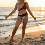 Marivelle – Women's Wrap-Front High-Waisted Bikini
