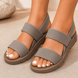 Mirelle – Stretch-Strap Walking Sandals