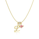 Levara – Personalized Initial Heart Necklace