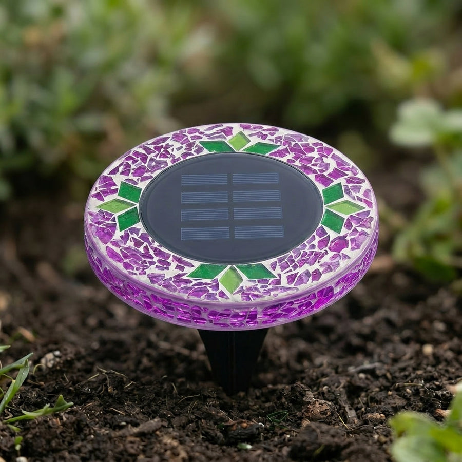 Glowmara – Decorative Mosaic Solar Path Lights