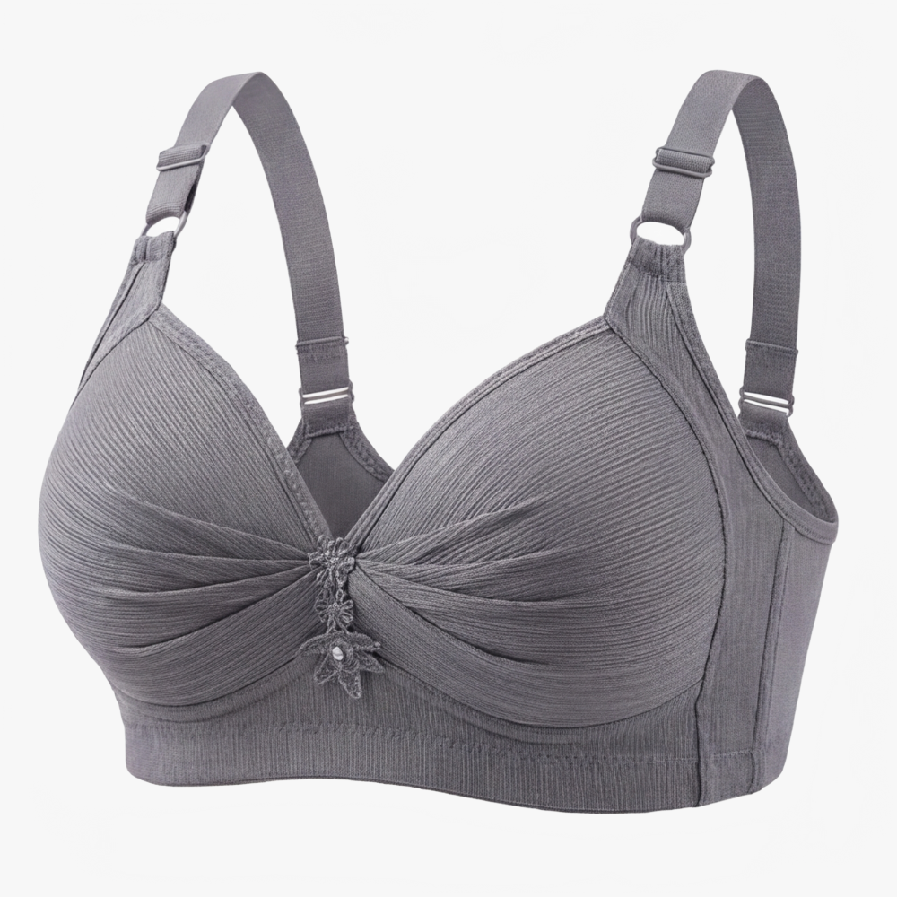 Veluna - Women's Plus Size Wireless Comfort Bra (1+1 Free)