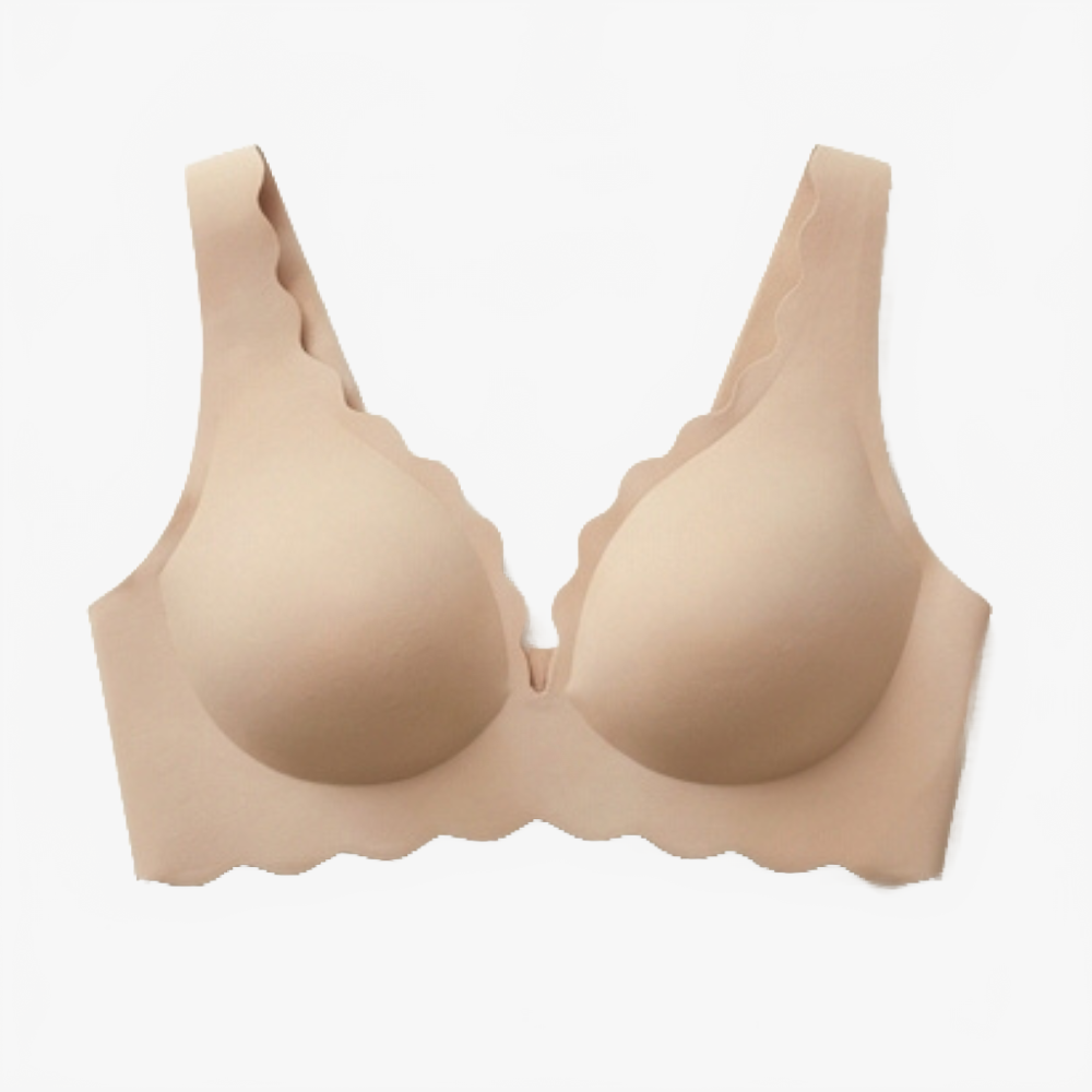 Veluna – Women's Deep V Wireless Lift Bra