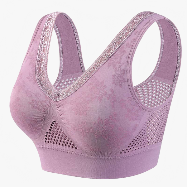 Velora - Women's Seamless Lace Support Bra (1+1 Free)