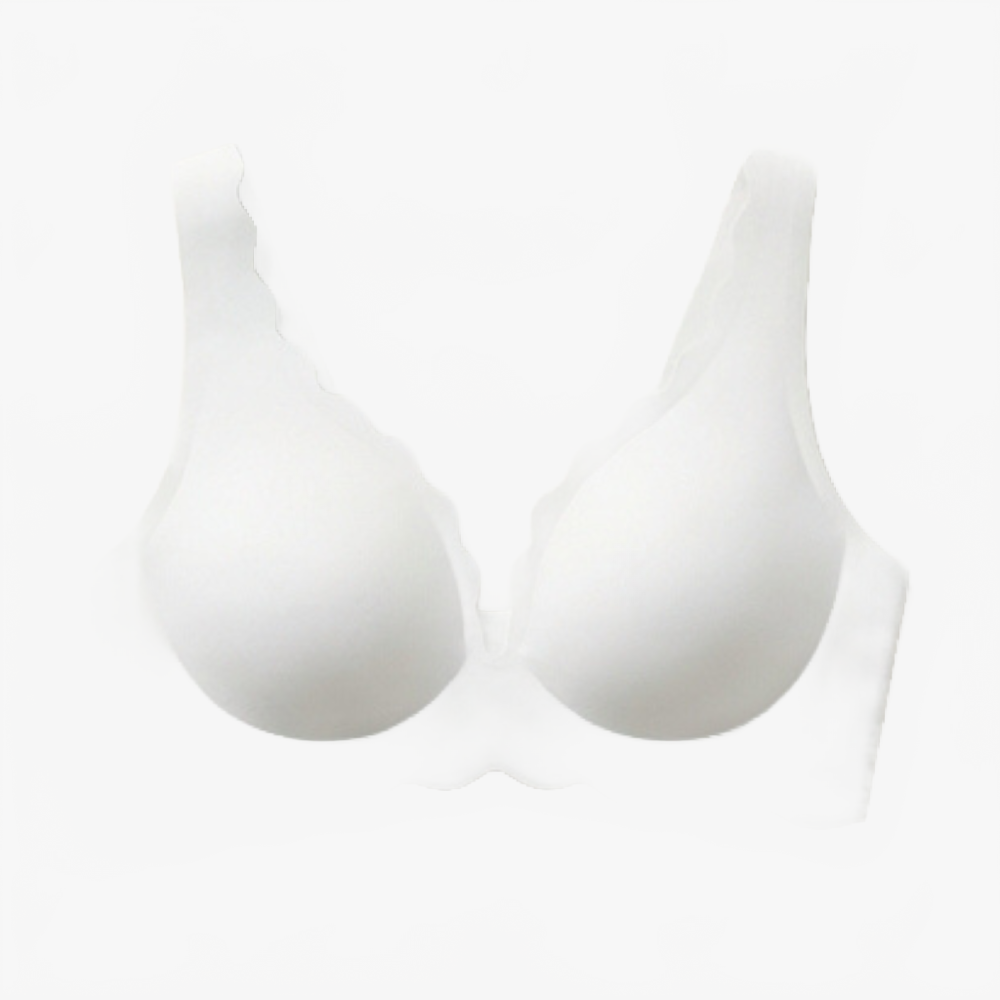 Veluna – Women's Deep V Wireless Lift Bra