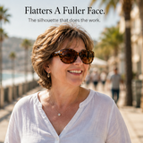 Soluna – Oversized Cat Eye Sunglasses for Wear Over Glasses