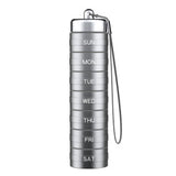 Pillvault – Waterproof 7 Day Aluminum Pill Organizer