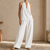 Rivella – Washed Denim Two Piece Summer Set
