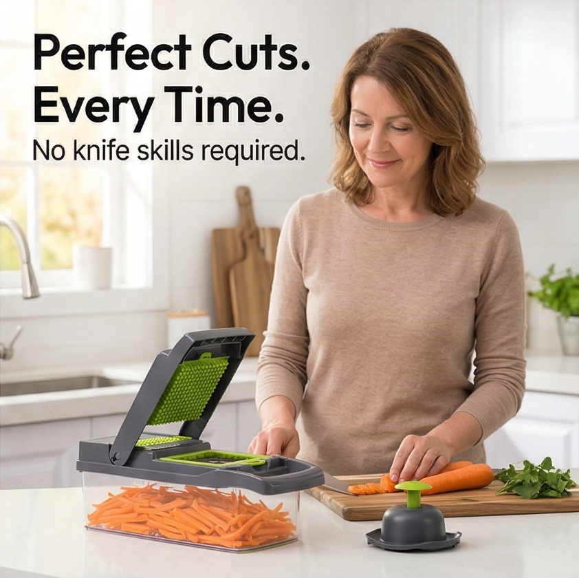 Slicera – All in One Veggie Prep Station