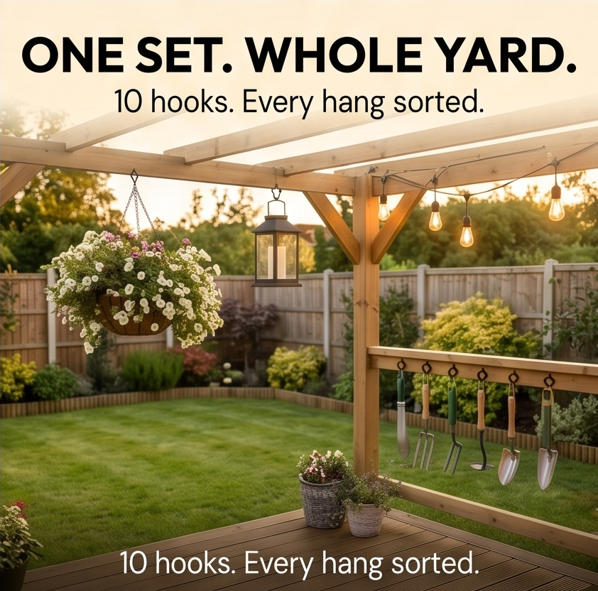 SnapLock – Snap Hanging Hooks with Drill Bit Set