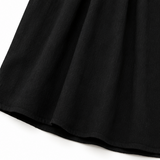 Soléra – Boho Ruffle V-Neck Maxi Dress with Roll-Up Sleeves
