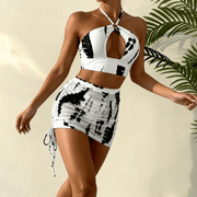 Black and white