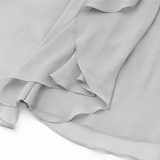 Solavia – Cold Shoulder Chiffon-like Maxi Dress for Weddings & Formal Events