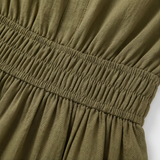 Solenna – Women's Smocked Waist Tiered Mini Dress