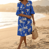 Solenya – Women's Floral Midi Dress