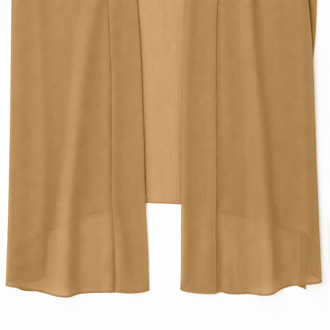 Solivea – Lightweight Chiffon-like Cardigan with 3/4 Sleeves