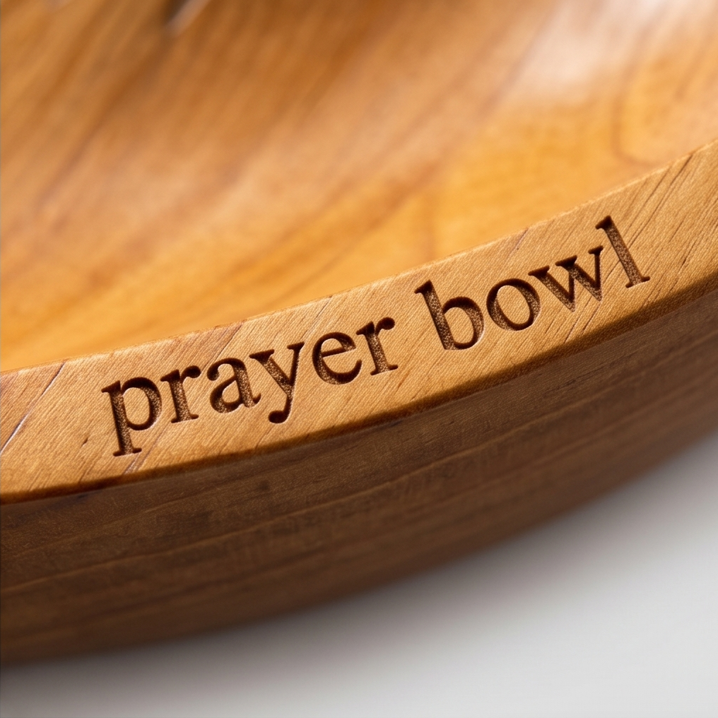 Soluna – Heart-Shaped Prayer Bowl with 24 Blessing Cards