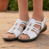 Solvana – Women's Arch Support Woven Sandals