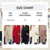 Aurelyn – Crossover Knit Wrap Shawl