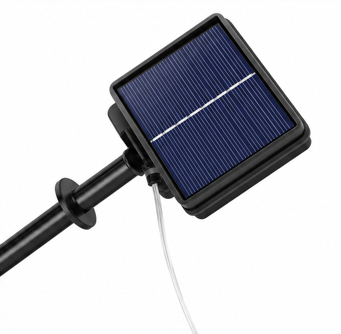 Stargrove – Solar American Flag Light Stakes, 8-Piece Set for 4th of July Walkway & Yard Decor