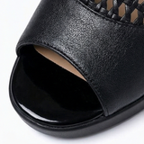 Tessara – Women's Breathable Woven Heel Sandals