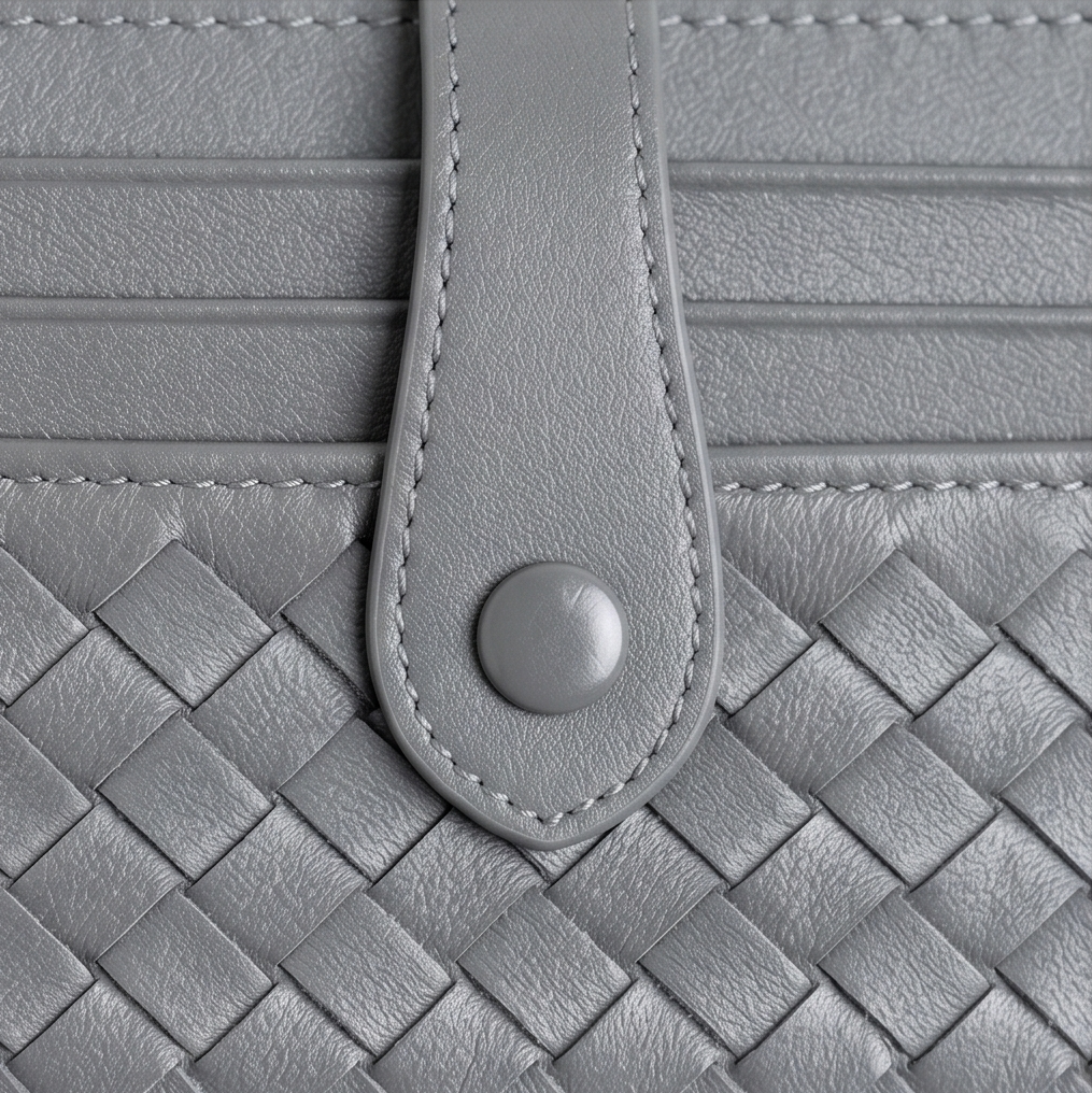 Tessara – Woven lambskin card wallet
