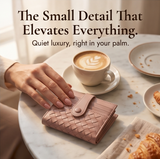 Tessara – Woven lambskin card wallet