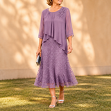 Elavine – Lace Overlay Dress That Moves With Grace, Not Against It