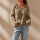 Wearbella – Lace-Knit Look Sweater That Looks Elevated, Not Plain