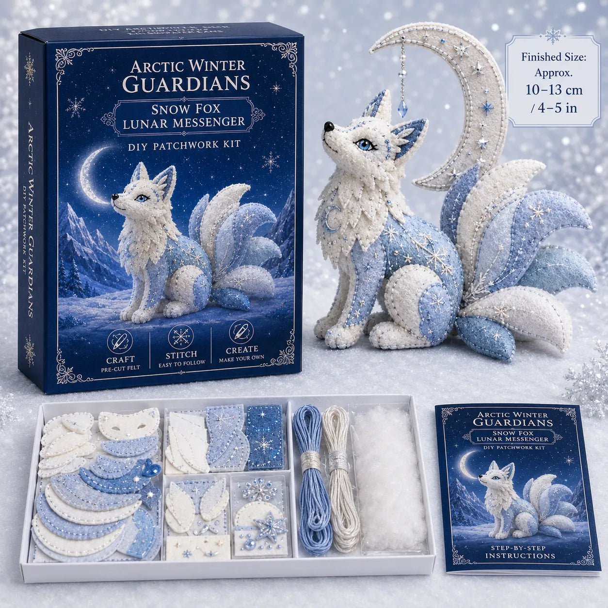 Stitchling – Winter Guardian DIY Felt Sewing Kit for Beginners