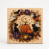 Beadory – Halloween Pearl-like Bead Craft Kit, Cozy Wall Art DIY
