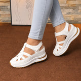 Velora – Cushioned Platform Sandals with Adjustable Strap for All-Day Comfort