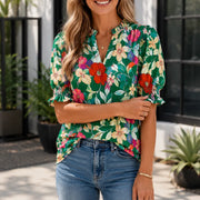 Green Floral