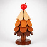 Pinecrest – Wooden Christmas Tree Trivet Set with Gravity-Fold Feathers
