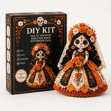 Stitch & Story – Day of the Dead Patchwork Doll DIY Craft Kit for Beginners