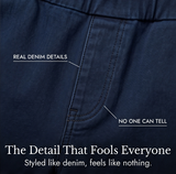 Velora – Drawstring Wide-Leg Comfort Jeans