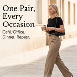 Velora – Women's High-Waist Wide-Leg Trousers