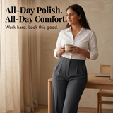 Velora – Women's Tailored Pleated Trousers