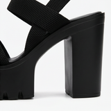 Veluna – Chunky Platform Heel Sandals