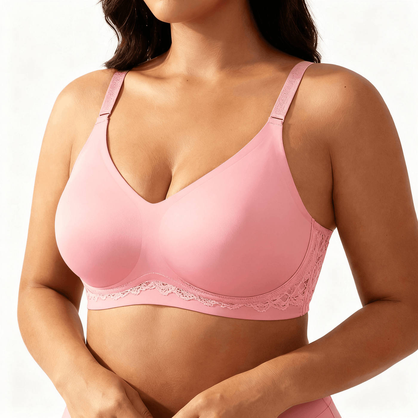 Veluna – Wireless Jelly Strip Bra for All Day Comfort