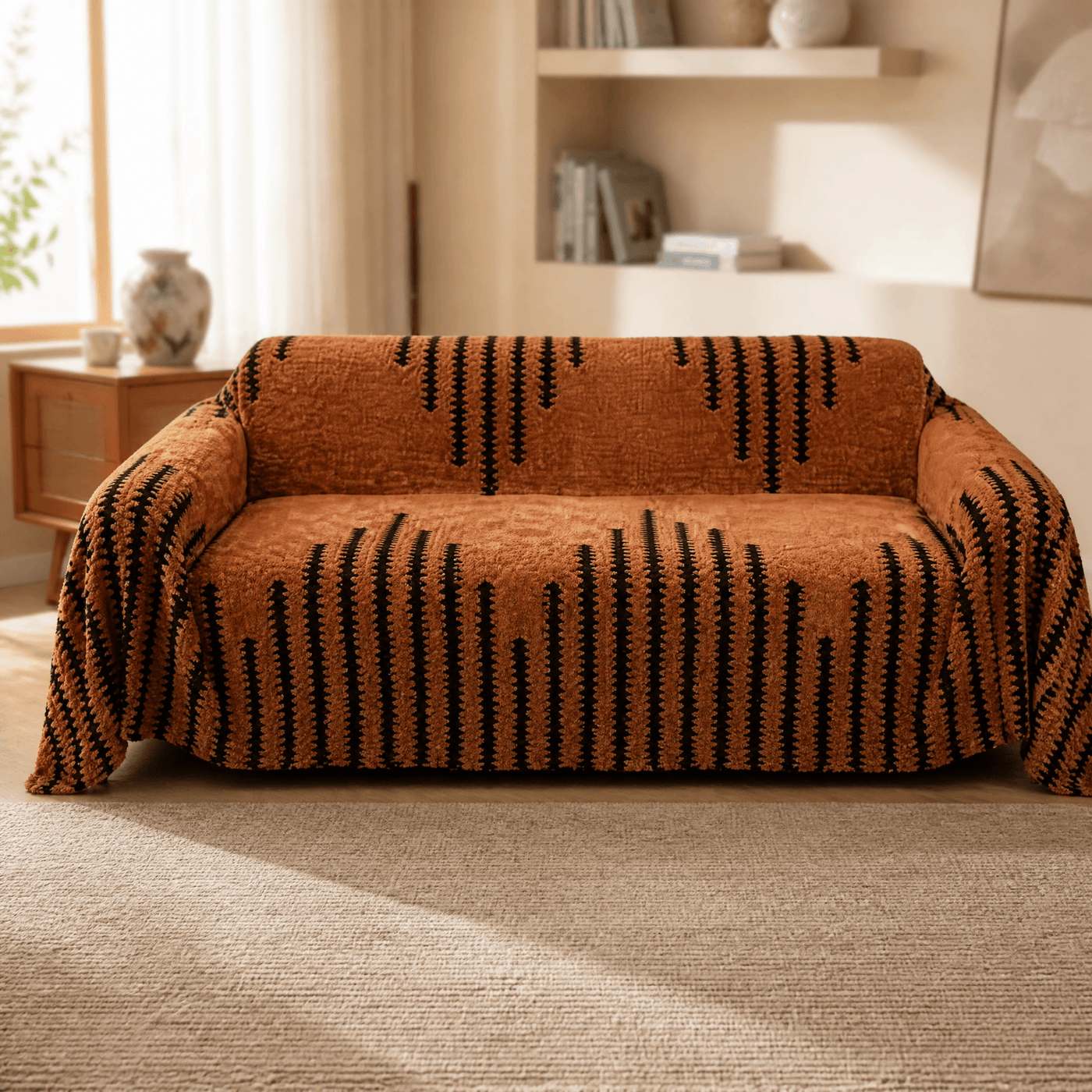 Velura - Non-Slip Plush Couch Cover